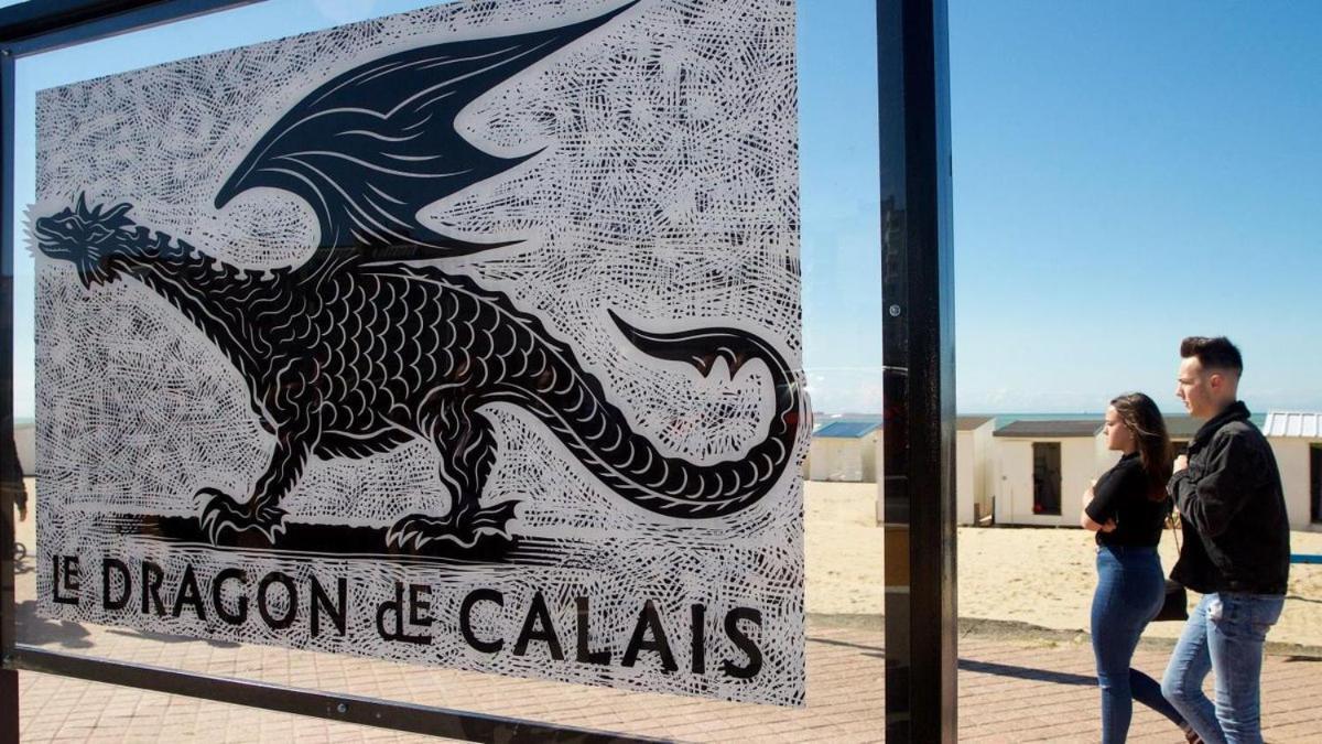 Hotel De La Plage Calais Exterior foto